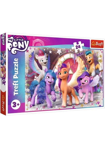 PUZZLE-14338 My Little Pony 24 Parça Maxi Çocuk Puzzle