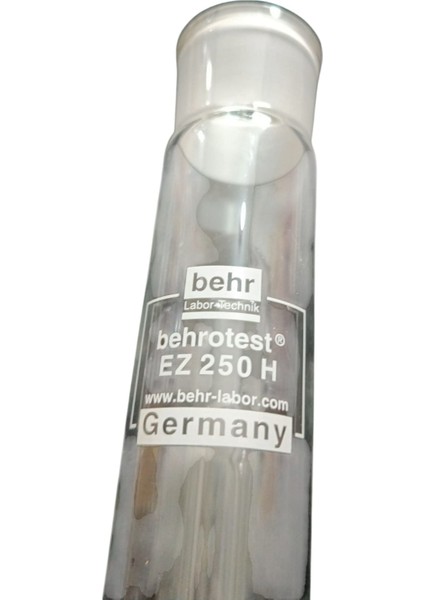 Ez - 250 H Laboratuvar Tüpü, Deney Tüpü, Deney Malzemesi, Laboratuvar Malzemesi, Musluklu Laboratuvar Tüpü modelleri