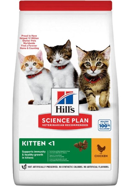 Hill’s Scıence Plan Kitten Tavuklu Yavru Kedi Maması 7 kg