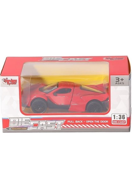 SR-2210-11-12-13 Çek Bırak Spor Araba 1:36 -Vardem
