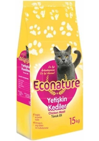 Tavuklu Yetişkin Kedi Maması 15 kg