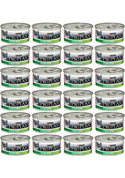 Sterilised Ton ve Somonlu Kedi Konservesi 85 gr x 24 Adet