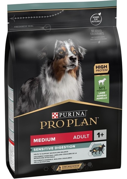 Proplan Kuzu Etli Orta Irk Yetişkin Köpek Maması 3 kg