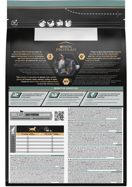 Proplan Kuzu Etli Orta Irk Yetişkin Köpek Maması 3 kg
