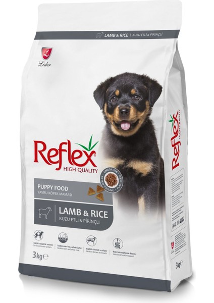 Kuzu Etli Yavru Köpek Maması - 3 kg