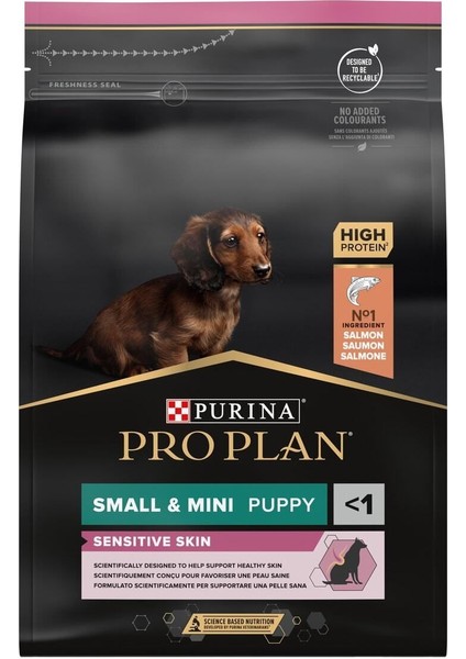 Proplan Puppy Somonlu Küçük Irk Yavru Köpek Maması 3 kg
