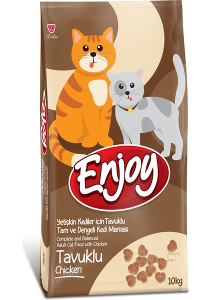 Tavuklu Yetişkin Kedi Maması 10 kg