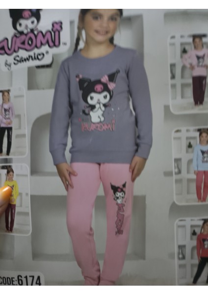 Kız Çocuk Uzun Kollu Pijama Takımı