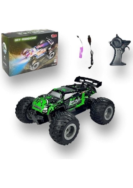 Uzaktan Kumandalı Full Fonksiyon 2.4g 1:18 Ölçek Şarjlı High Off Road Araba