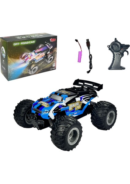Uzaktan Kumandalı Full Fonksiyon 2.4g 1:18 Ölçek Şarjlı High Off Road Araba