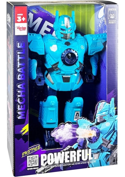 Işıklı ve Müzikli Buhar Atan Robot