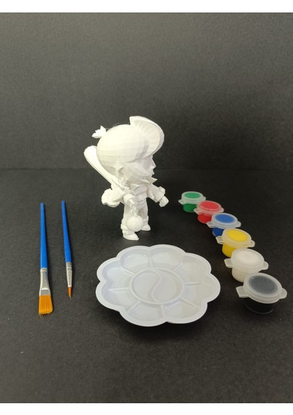 Brawl Stars Bibi Karakteri 3D Figür Boyama Seti