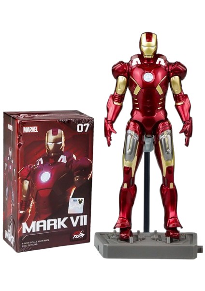 4" Taban Versiyonu - Mk7 Iron Man Avengers Model Oyuncaklar (Yurt Dışından)