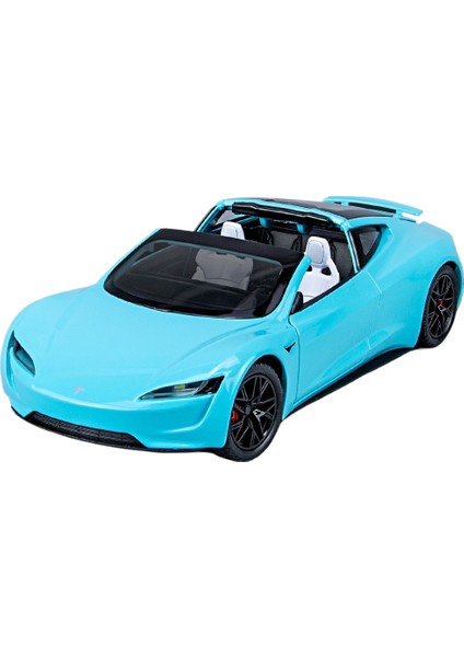 1:24 Cabrio Tesla Roadster Alaşım Modeli (Yurt Dışından)