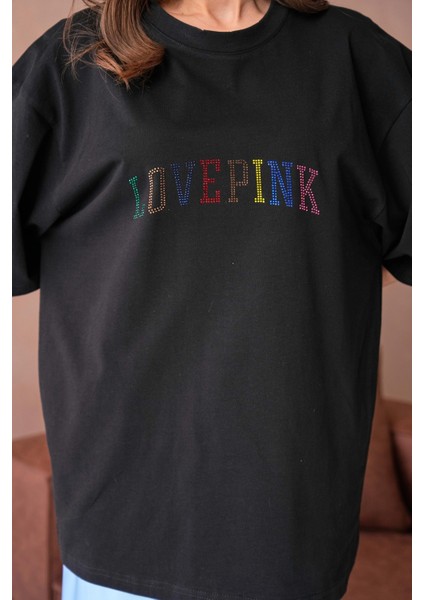 Taş Işlemeli Salaş Basic T-Shirt fiyatları