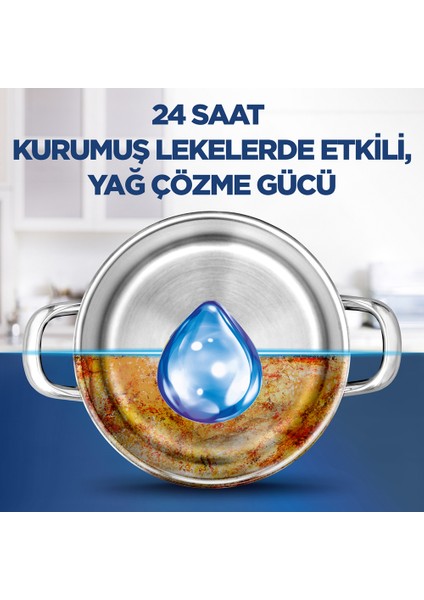 Hepsi Bir Arada Konsantre Jel 3x1000 ml Bulaşık Makinesi Deterjanı