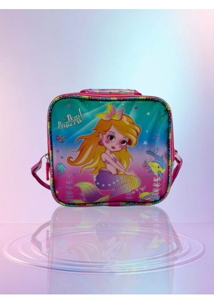 Simli Princess Desenli Thermal Beslenme Çantası 3323-8