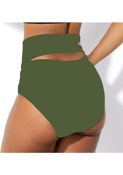 Bikini Alt Yeniz Sezon Yüksek Bel Bikini Altı