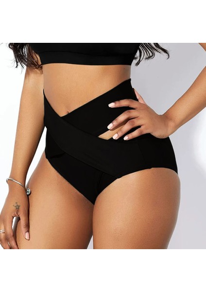 Bikini Alt Yeniz Sezon Yüksek Bel Bikini Altı