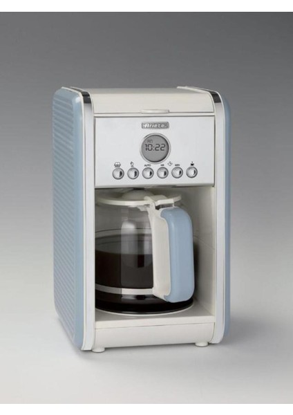 Vintage 1342 Mavi Filtre Kahve Makinesi