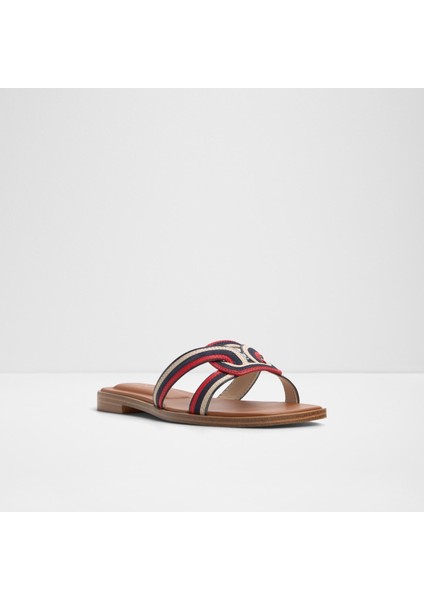 Erok Sandalet Düz Terlik - Lacivert fırsatları