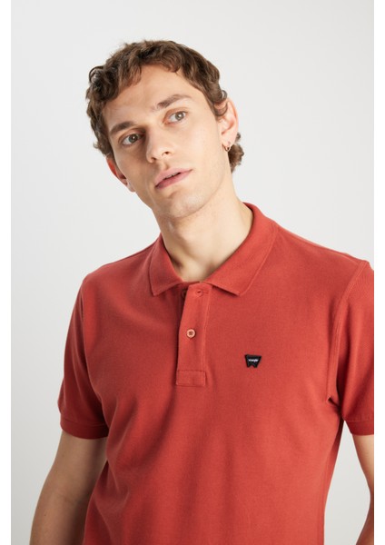 Pamuk Regular Fit Düğmeli Polo Yaka T Shirt Erkek Polo Yaka T Shirt MW7D5K4XX2T222 fırsatları