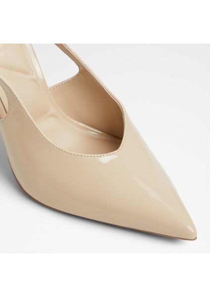 Lysandre Ayakkabı Orta Boy Topuklu - Bej indirimleri