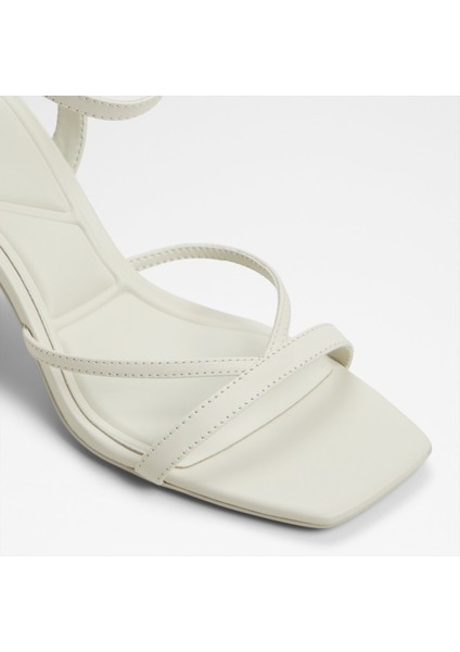 Stellare Sandalet Orta Boy Topuklu Sandalet - Ekru indirimleri