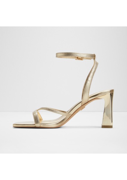 Stellare Sandalet Orta Boy Topuklu Sandalet - Gold modelleri