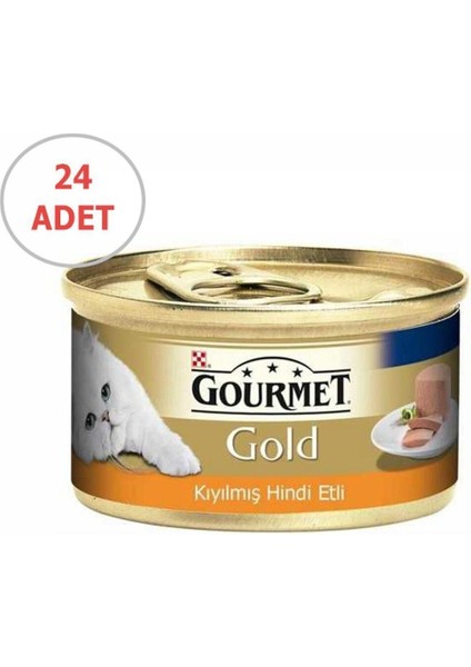 Gourmet Gold Kıyılmış Hindi Etli Kedi Konservesi 85GR x 24 Adet modelleri