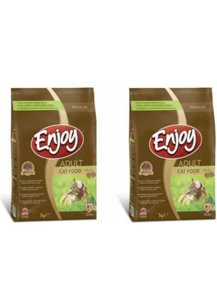 Tavuklu Kedi Maması 1 kg 2 Adet