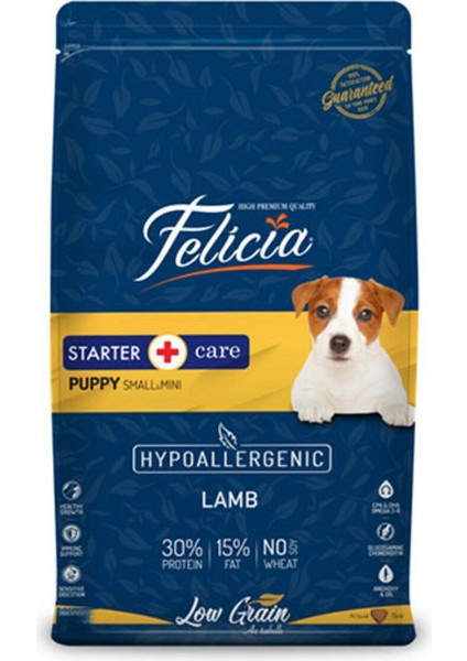 Hypoallergenic Small Mini Kuzulu Küçük Irk Düşük Tahıllı Yavru Köpek Maması 6 kg