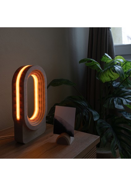 Modern Estetik LED Masa Lambası, Ahşap Katkılı Lamba, Ofis, Salon, Mutfak LED Masa Lambası, Modern Lamba, Siyah Lamba modelleri