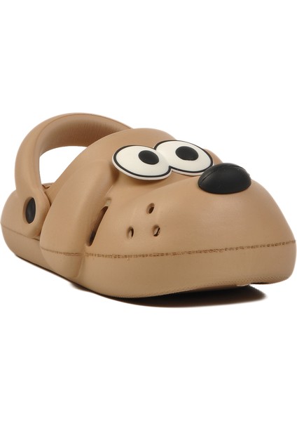 Bej Çocuk Sabo Terlik Doggy F