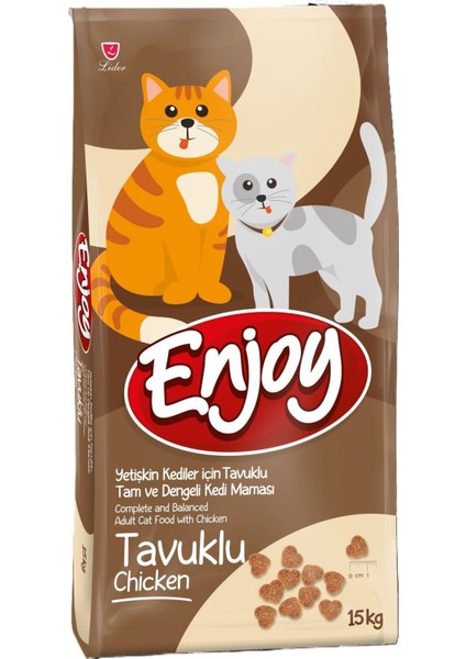 Tavuklu Yetişkin Kedi Maması 15 kg