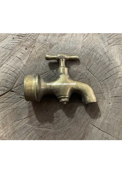 El Yapımı Pirinç Antika Musluk Eski Bahçe Musluğu Hamam Musluğu 1930 fiyatları