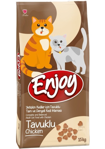 Kedi Maması 15 kg Tavuklu