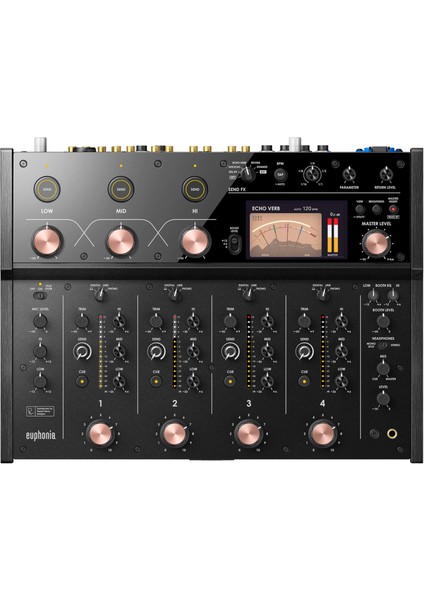 Euphonia Profesyonel 4 Kanal Rotary Mixer
