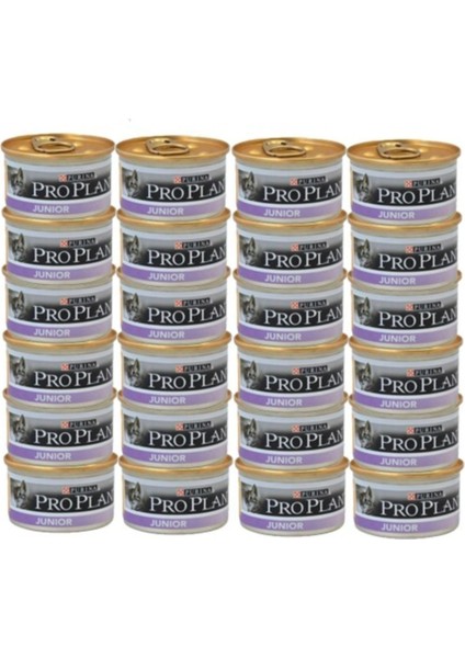 Pro Plan Junior Tavuklu Yavru Kedi Konservesi 85GR x 24ADET