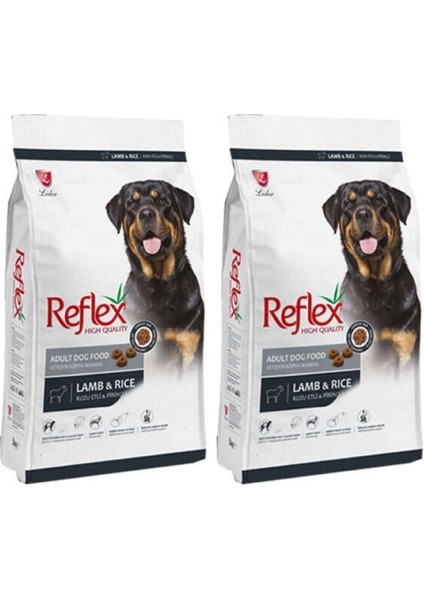 Kuzu Etli Yetişkin Köpek Maması 15 kg - 2 Adet
