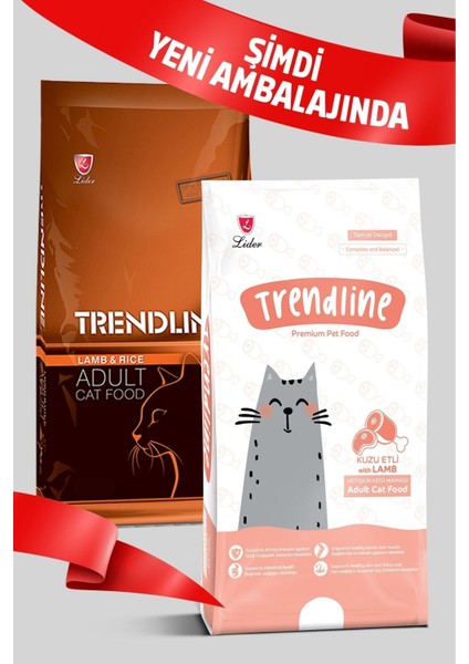Kuzu Etli Kedi Maması - 1 kg x 5 Adet