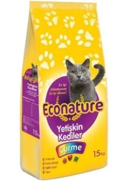 Gurme Balıklı Yetişkin Kedi Maması 15 kg
