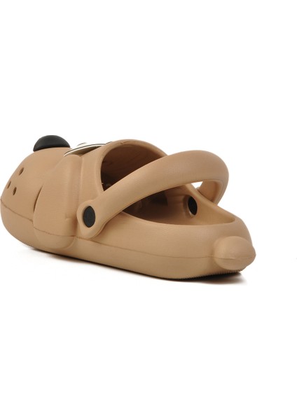 Bej Çocuk Sabo Terlik Doggy P fırsatları