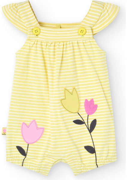 Kız Bebek Kısa Tulum