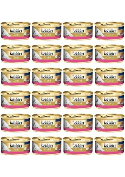 Gourmet Gold Kıyılmış Sığır Etli Kedi Konservesi 85GR x 24 Adet