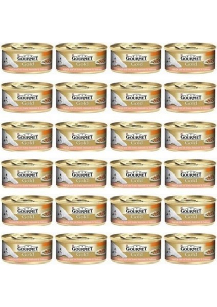 Gold Parça Etli Soslu Alabalık Sebzeli Konserve 85 gr x 24 Adet