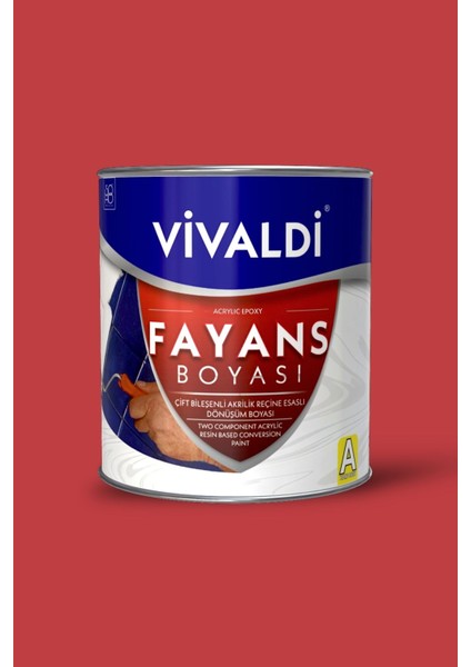 Fayans Boyası - Astar ve Vernik Gerektirmeyen Boya - Sınırsız Renk 1 kg