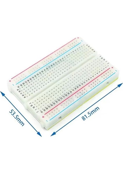 Orta Boy Breadboard 400 Pin Hücre Bread Board Protoboard Proto