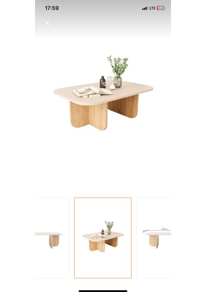 Rustik Modern Orta Sehpa Dekoratif Kolay Kurulum Estetik Küçük Salon Sehpası modelleri