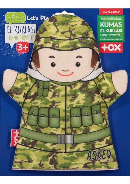 Asker Meslekler Keçe El Kukla